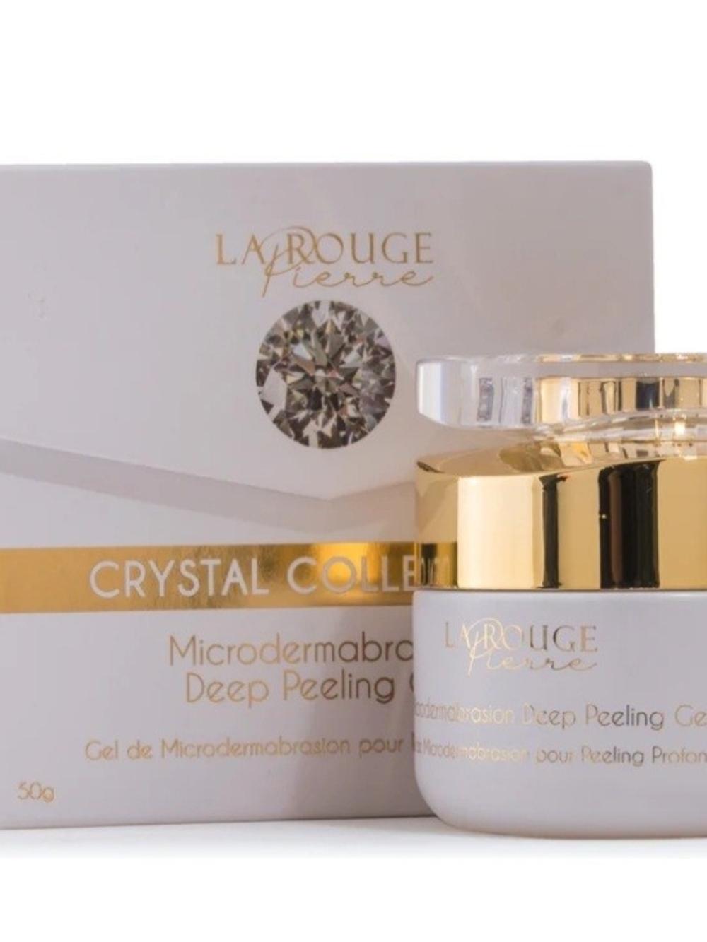 Crystal Collection Microdermabrasion Peel - White & Gold